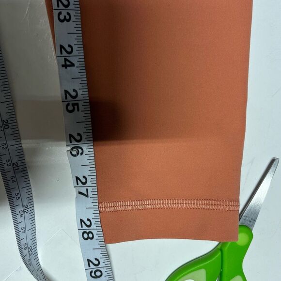Lululemon Aligned Angles Super High Rise Tight 28" in Rustic Coral 8 - Picture 14 of 15